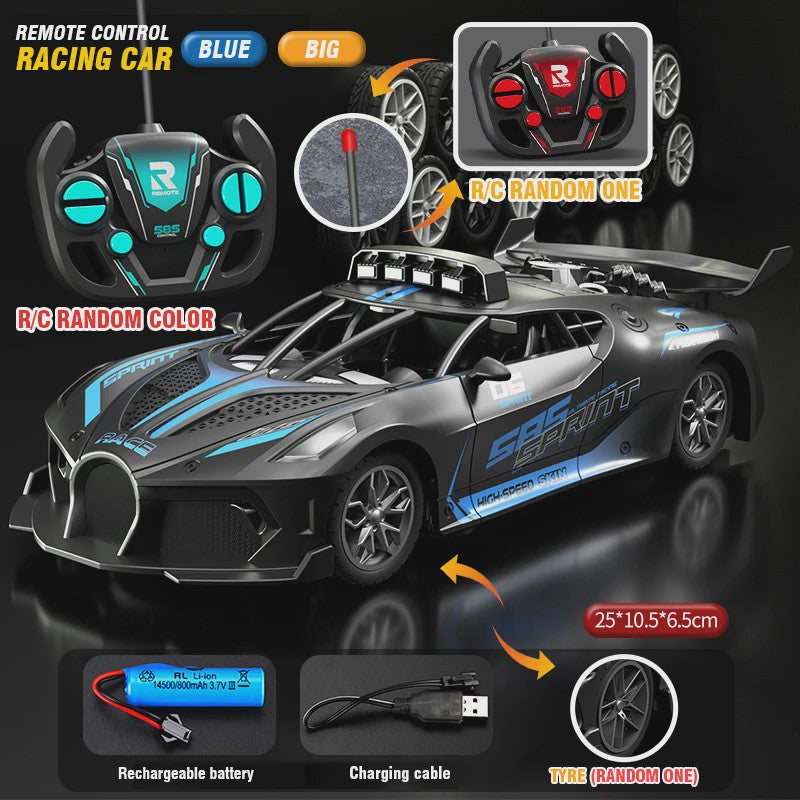 RC Drift Raceauto - Hoge Snelheid Afstandsbediening Sportscar Speelgoed voor Kinderen