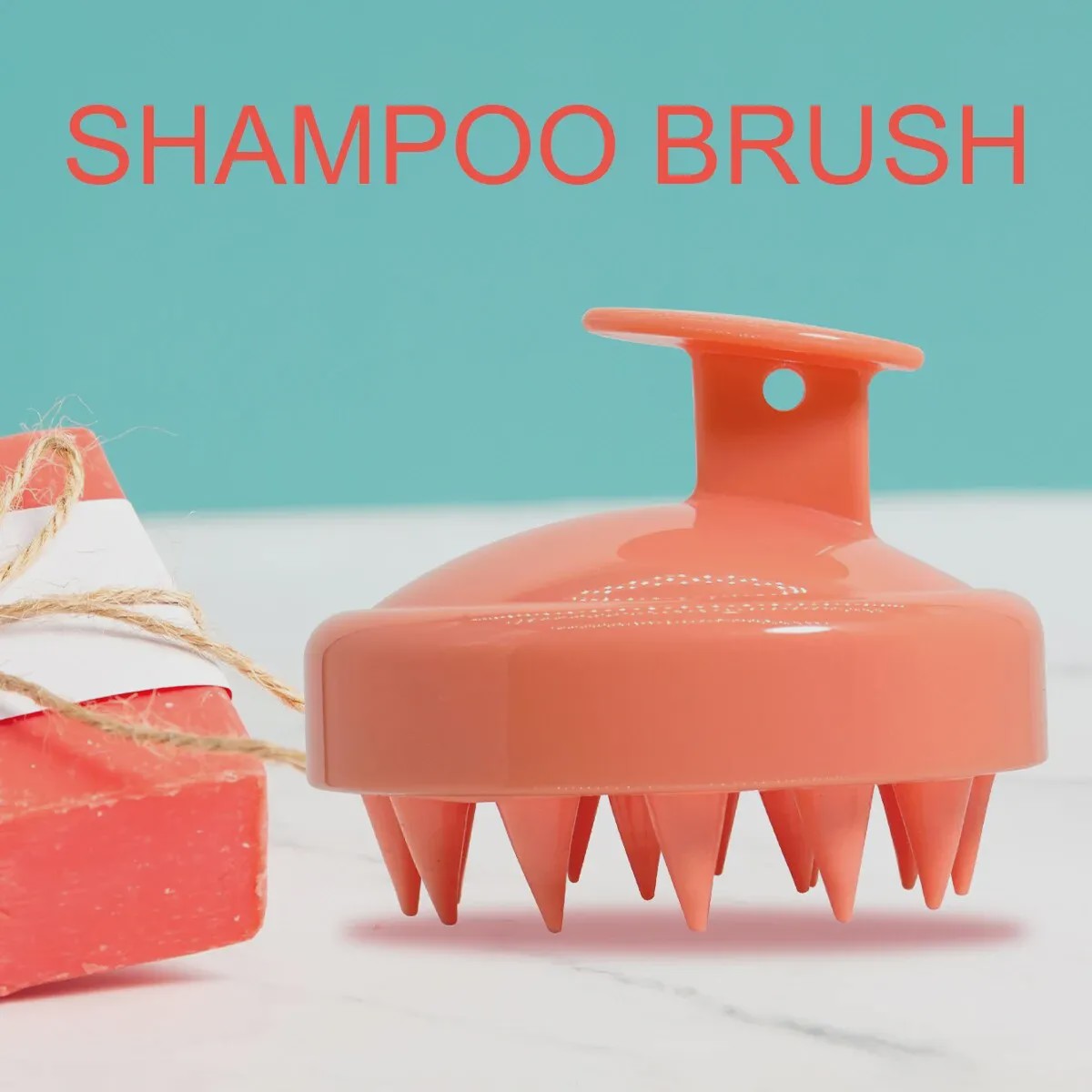 Siliconen Hoofdmassage Borstel - Zachte Scalp Massager voor Shampoo & Ontspanning
