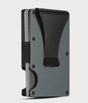 Minimalistische RFID Portemonnee - Slanke Kaarthouder met Geldclip