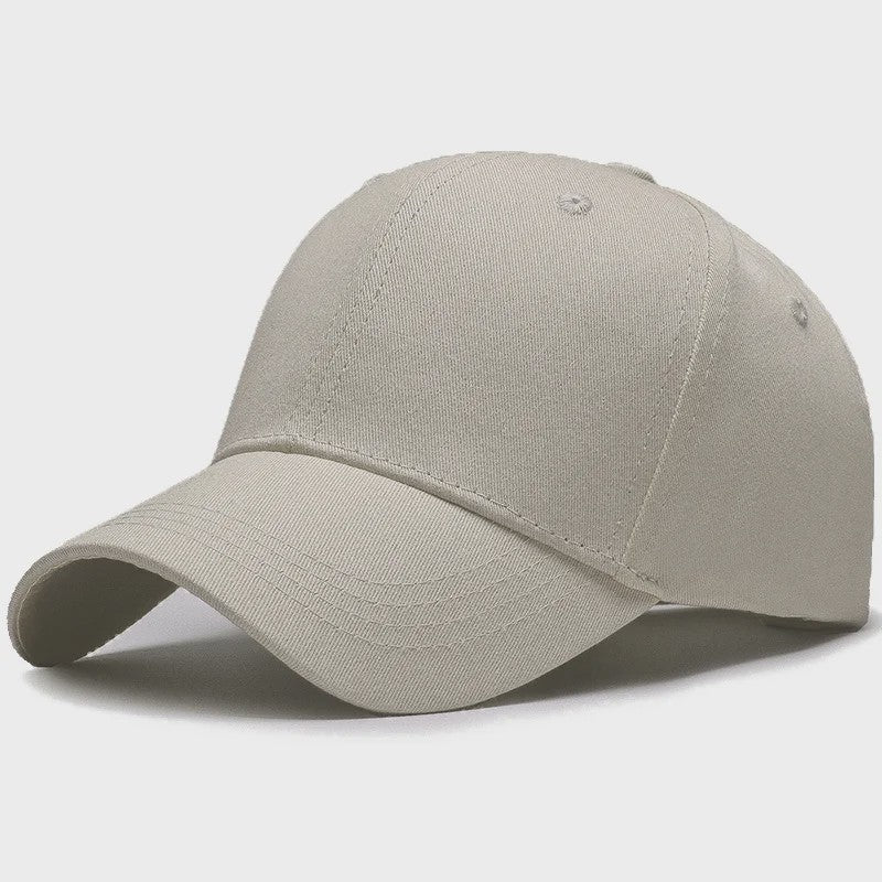 Uniseks Katoenen Baseball Cap met Verstelbare Metalen Gesp - Veel Kleuren