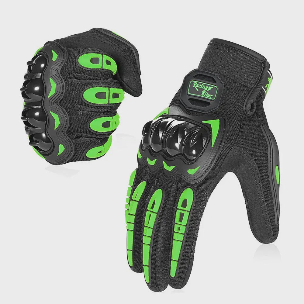 Waterdichte Motorhandschoenen met Touchscreen & Bescherming - Anti-val & Anti-slip