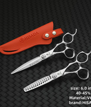 HISADA Professionele Haar- en Schoonheidsschaar 6.0 Inch - VG10 Staal voor Barbers en Haarstylisten