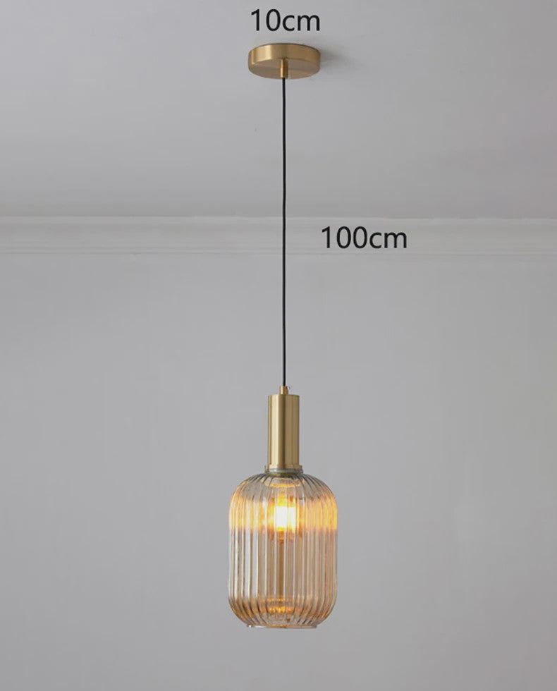 Moderne Glazen Hanglamp voor Eetkamer - Stijlvolle Plafondlamp