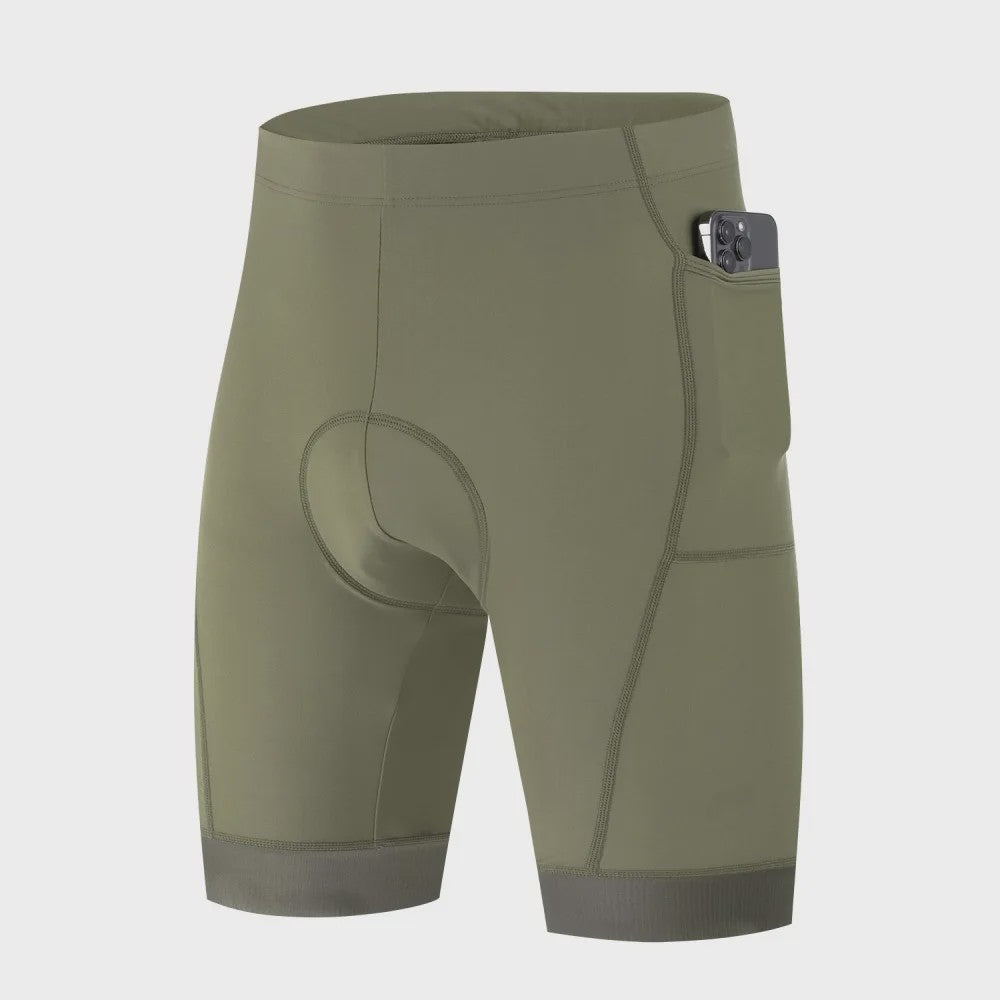 Heren Fietsbroek Performance met 3D Zeem - Ademend, Sneldrogend, 3 Zakken
