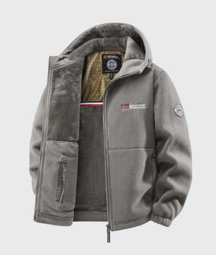 Heren Outdoor Jas met Capuchon - Veelzijdige Winterjas voor Dagelijks Gebruik en Reizen