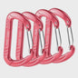 15kN Aluminium D-ring Karabiners Set - Zwaar, Lichtgewicht voor Outdoor & Camping