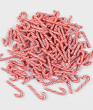 Mini Kerststokjes (10/30/50 Stuks) - Kleurrijke & Rode Candy Cane Decoraties voor Kerst DIY & Huisdecoratie