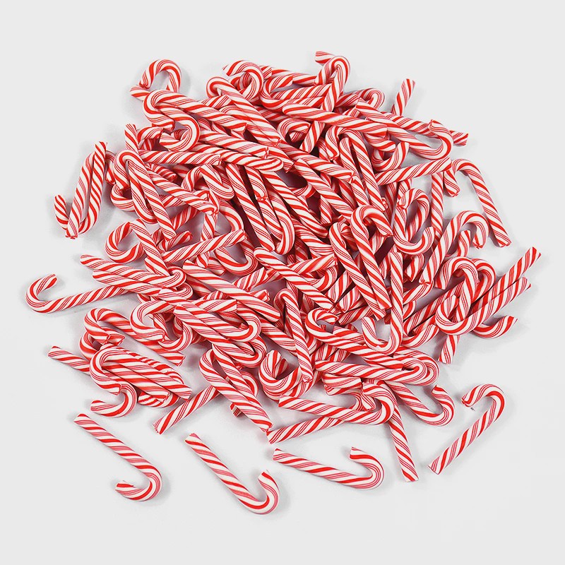 Mini Kerststokjes (10/30/50 Stuks) - Kleurrijke & Rode Candy Cane Decoraties voor Kerst DIY & Huisdecoratie