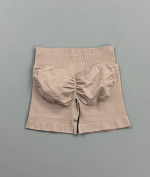 HISTELLO Seamless Biker Shorts Dames - Low Waist Scrunch Butt voor Fitness & Yoga