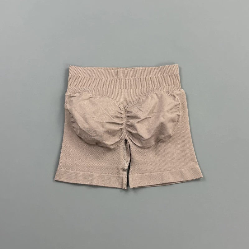 HISTELLO Seamless Biker Shorts Dames - Low Waist Scrunch Butt voor Fitness & Yoga
