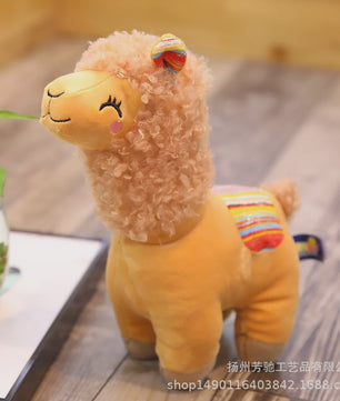 Schattige Alpaca Lama Pluche Knuffel - 25cm Zacht Speelgoed voor Kinderen en Decoratie