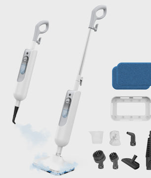 Krachtige 6-in-1 Stoomreiniger (1300W) - Dieptereiniging en Desinfectie voor Elk Oppervlak