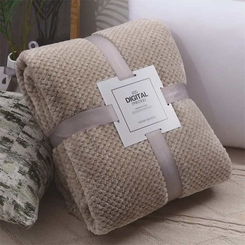 Zachte Fleece Baby Deken - Warm & Comfortabel voor Pasgeborenen, Kinderwagen & Kinderkamer