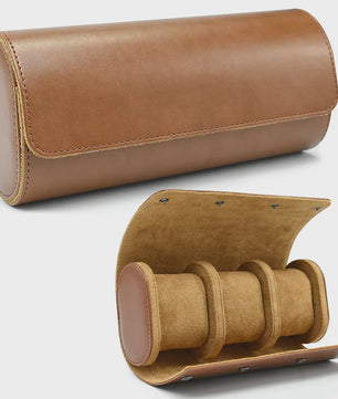Reis Etui voor Horloges - Opbergrol voor 3 Horloges met Uitneembare Kussens