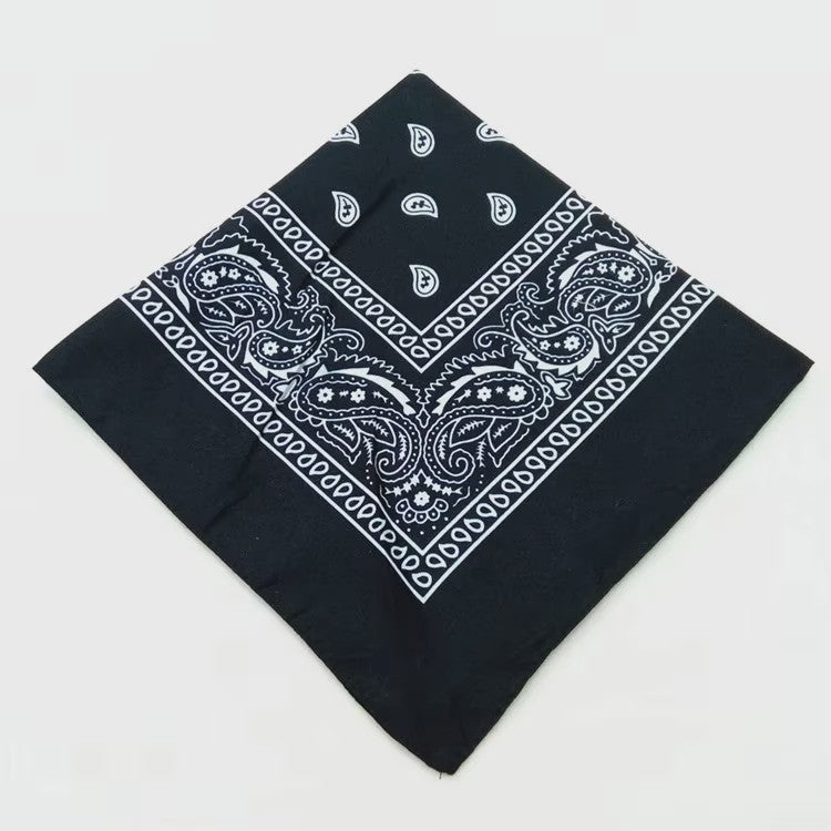 Modieuze Katoenen Bandana Sjaal 54x54cm - Paisley Print voor Dames & Heren
