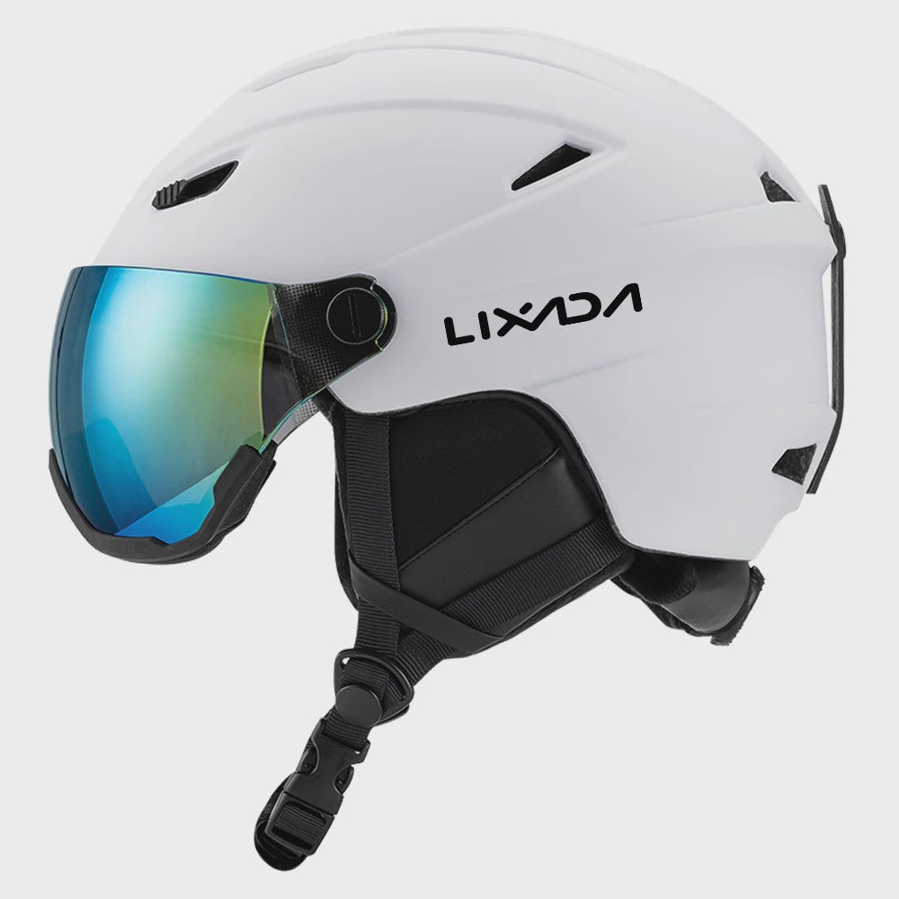 LIXADA Skihelm en Snowboardhelm met Geïntegreerd Vizier voor Dames en Heren