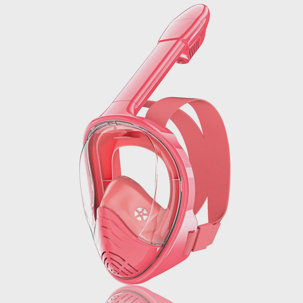 Kinder Volledig Gezicht Snorkelmasker met Camera Mount - Anti-Fog & Anti-Lek