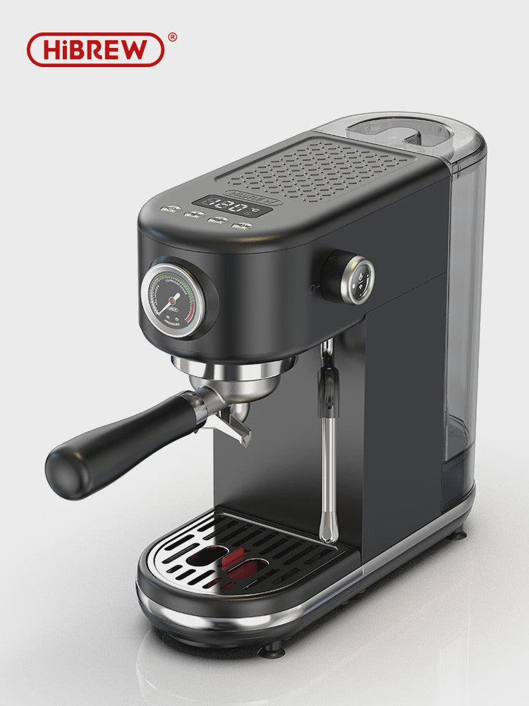 HiBREW H10B Espresso Machine: 20 Bar, Instelbare Temperatuur, Koud & Warm, Super Slim Koffiezetapparaat