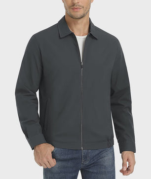 MAGCOMSEN Heren Lichtgewicht Casual Jack met Rits