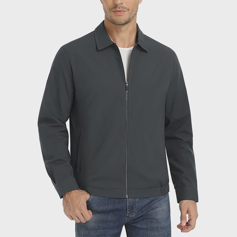MAGCOMSEN Heren Lichtgewicht Casual Jack met Rits