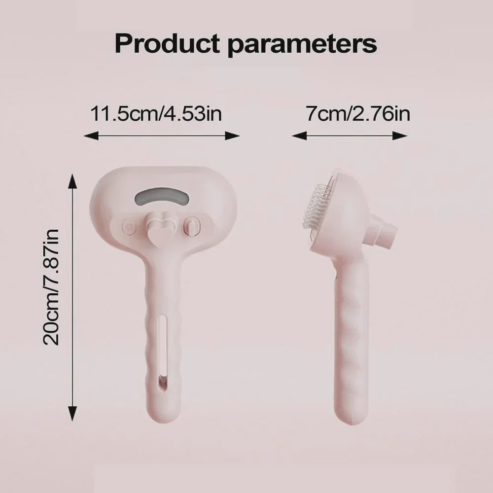 Vernevelende Honden- en Kattenborstel: Verwijdert Los Haar & Verzorgt de Vacht