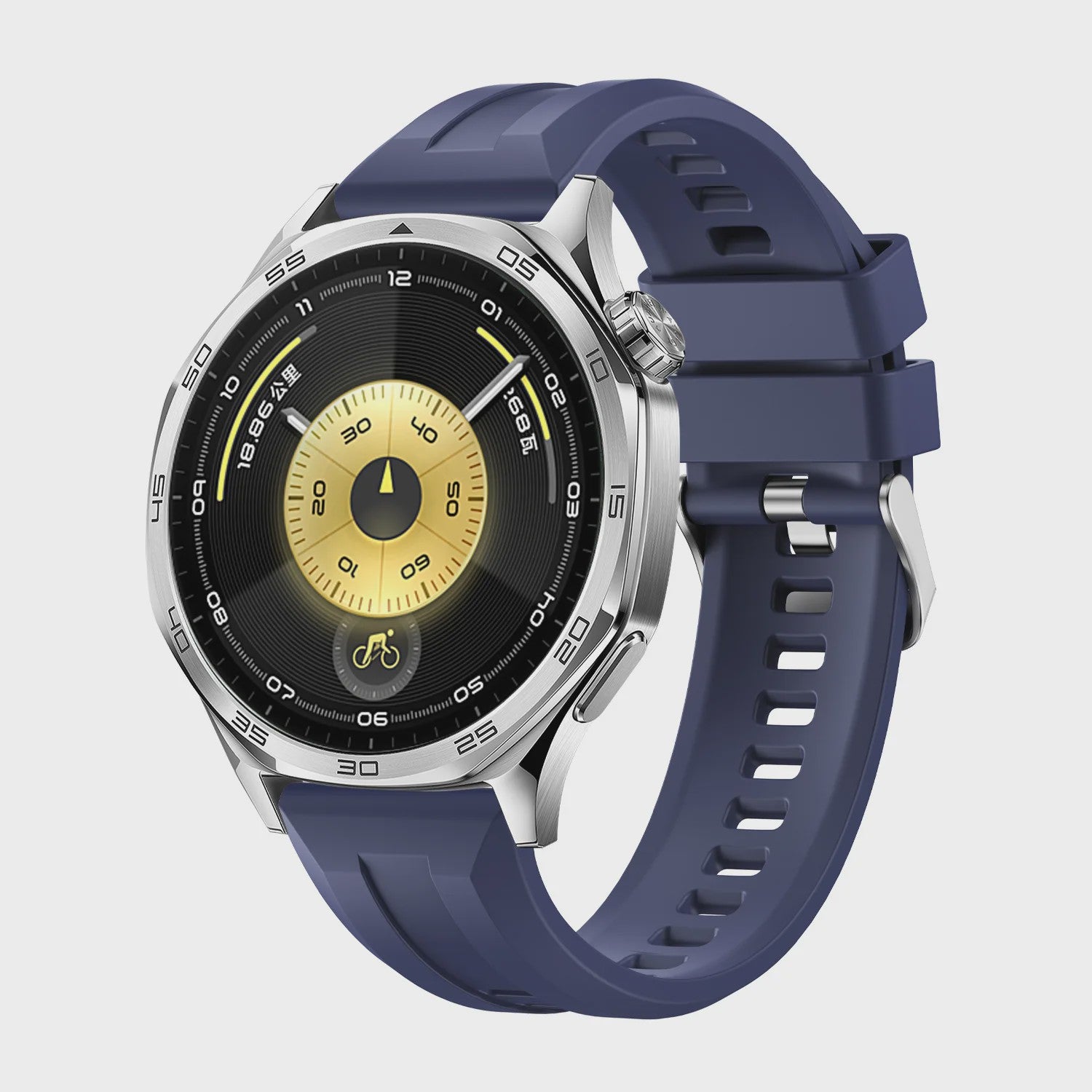22mm Composiet Siliconen Bandje voor Huawei Watch GT 6/5/4 46mm & Watch 4/5 Pro
