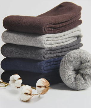 5 Paar Super Dikke Thermosokken Heren & Dames - Winter Warm & Anti-Koud