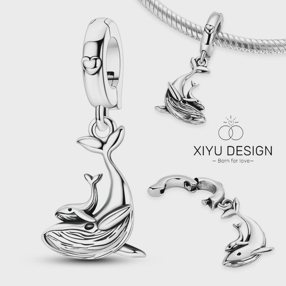 925 Sterling Zilver Oceaan Serie Bedel - DIY Armband Bedeltje voor Dames