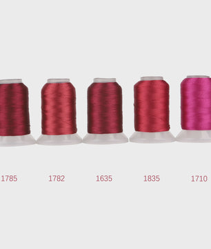 80 Kleuren Premium Polyester Borduurzijde Set - 500M Spoelen voor Huisborduurmachines
