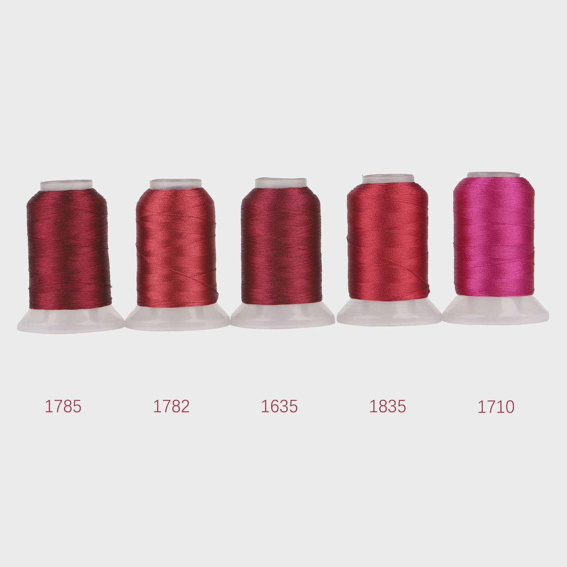 80 Kleuren Premium Polyester Borduurzijde Set - 500M Spoelen voor Huisborduurmachines