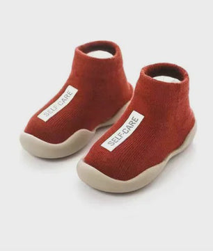Zachte Babyschoentjes Sokken - Antislip Loopzool voor Eerste Stapjes
