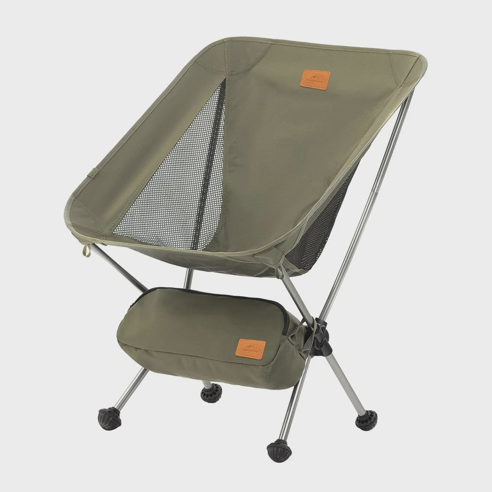 Naturehike Ultralichte Campingstoel - Draagbaar, Opvouwbaar & Stabiel (120kg)