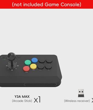 Wireless Arcade Stick Y3A Max - Pro Fight Joystick voor PC, TV Box & Retro Games