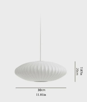 Wabi-Sabi Plafondlamp Zijde - Moderne Hanglamp voor Woonkamer & Restaurant