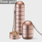 Waterdichte Pillendoos 7 Dagen - Aluminium Pillenhouder met Sleutelhanger