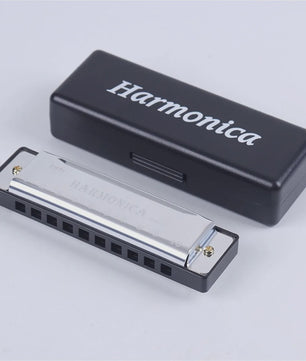 Diatonische C-Harmonica 10 Gaten - Ideaal voor Beginners, Studenten & Kinderen - Inclusief Beschermhoes