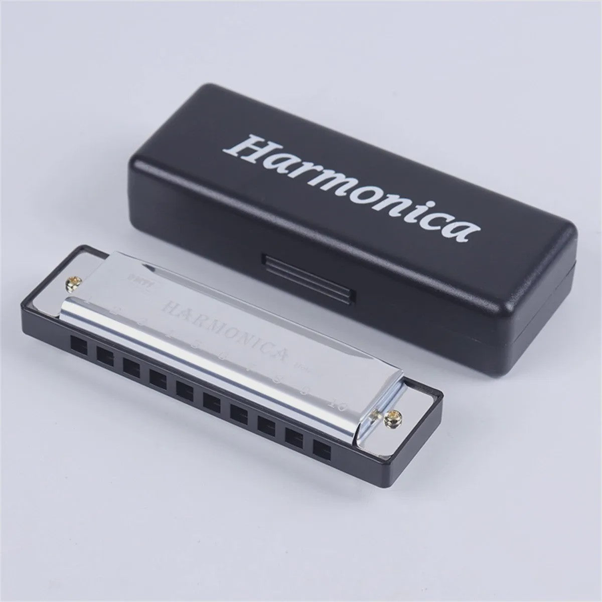 Diatonische C-Harmonica 10 Gaten - Ideaal voor Beginners, Studenten & Kinderen - Inclusief Beschermhoes