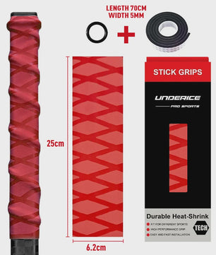 Hittekrimpbare Grip voor Hockey Sticks - Antislip & Duurzaam