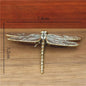 Miniatuur Koperen Insect Beeldjes: Bidsprinkhaan, Libelle, Bij & Krekel - Feng Shui Decoratie