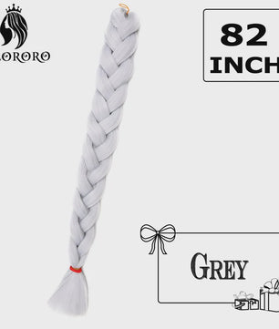 Alororo Jumbo Braids Haarverlenging - 82 Inch Synthetisch Hittebestendig Vlecht Haar