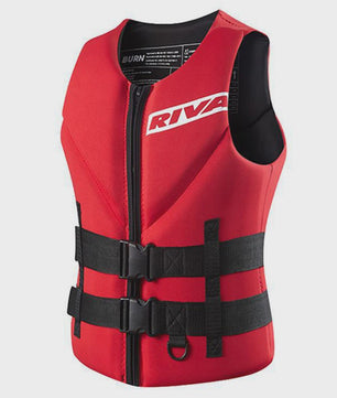 Veiligheidsvest Volwassenen - Neopreen Reddingsvest voor Watersport, Kajakken, Wakeboarden & Motorboten
