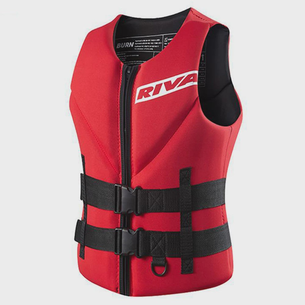 Veiligheidsvest Volwassenen - Neopreen Reddingsvest voor Watersport, Kajakken, Wakeboarden & Motorboten