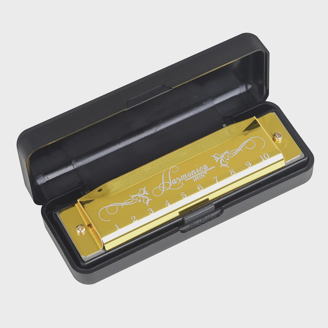 IRIN 10-Gats Kleurrijke C-Toets Harmonica - Perfect voor Beginners