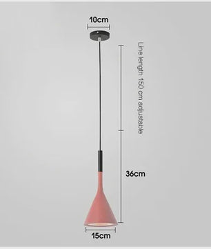 Moderne LED Hanglamp E27 Fitting - Stijlvol en Veelzijdig voor Keuken, Slaapkamer of Eetkamer