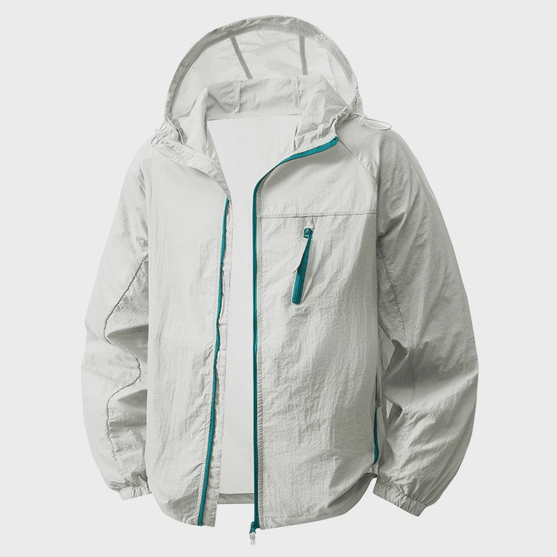 Unisex Zonnebeschermende Windjack - Lichtgewicht & Ademend voor Outdoor Avonturen