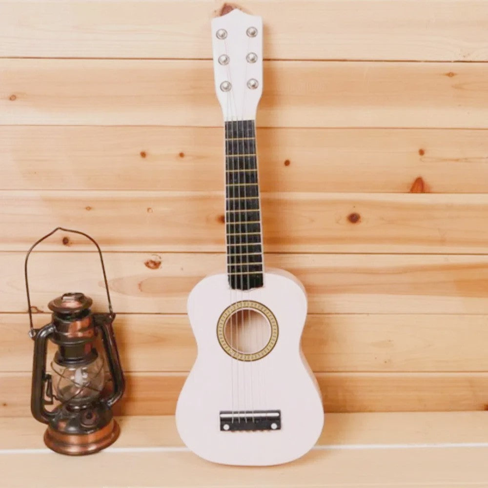21-Inch Kinderklassieke Gitaar - Massief Hout, Hoge Klankkwaliteit, Kleurrijk Instrument Speelgoed