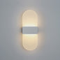 Moderne LED Wandlamp Aluminium & Mat Acryl - Hotel Corridor, Slaapkamer