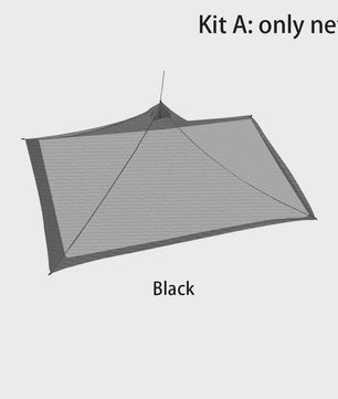 Outdoor Muggennet Insectenwerende Tent - Camping Solo Mesh - Lichtgewicht & Compact