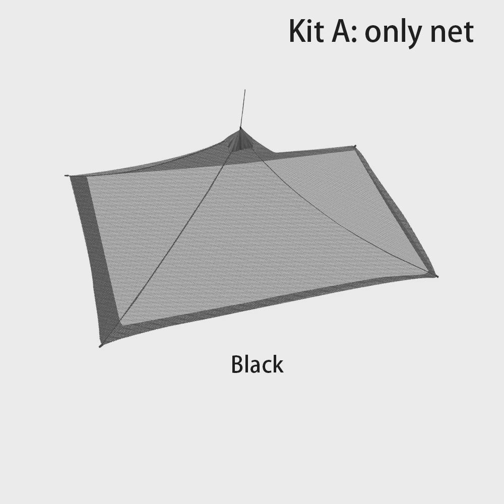 Outdoor Muggennet Insectenwerende Tent - Camping Solo Mesh - Lichtgewicht & Compact