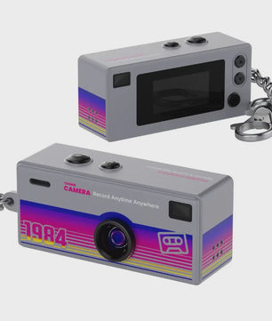 Mini Digitale Camera Sleutelhanger - 1080P HD Video & Foto's - Compact Retro Ontwerp